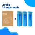 Neakasa Refill Bags for Plus PooGuard Cat Litter Bin, 3 Rolls
