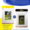 2PC Replacement Flap PAC11-11039 with Screws & Washers for PetSafe Dog Door