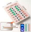 Dog Feeding Reminder, Dog Fed Sign Tracker -Daily Am/Pm Chart Slider Sign for Pet Fed and Pill Reminder, Easy to Use On 