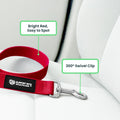 Support Pets Dog Seat Belt for Car – Adjustable Dog Safety Seatbelt Harness for Dogs & Puppies – Vehicle Seatbelt Clip f