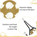 Shappy 5 Pcs Pet Hammock for Cage Hanging Pet Hammock Bed with Metal Hooks Cats Ferret Soft Bed Suitable for Guinea Pig Hamster Gerbil Kittens Cats Cage(Classical)