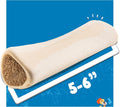 Jack&Pup 5–6" Large Filled Dog Bones (3 Pack) – Stuffed Shin Bones for Large Dogs, Long-Lasting Chews, High-Protein Dog 