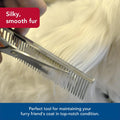 Coastal Pet Safari Dog Grooming Comb for Fine Coats, 4 1/2"