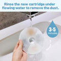 8 Pack Cat Water Fountain Filter Replacement Compatible with Catit, Cat Fountain Filters Compatible with Catit Design Senses Fountain/Flower Fountain/Senses 2.0 / Fresh & Clear Stainless Steel