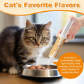 Appetite Stimulant for Cats, High Calorie Gel Cat Weight Gainer with Vitamins, Minerals & Omega Fatty Acids, Energy Support for Kittens & Senior Cats Not Eating, Weak, Recovering, 100cc