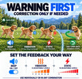 Wireless Dog Fence, GPS Dog Collar Fence System No Subscription, Electric Fence for Dogs with Custom-Shaped Boundary & 6