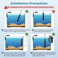 hygger Upgrade Ceramic Aquarium Heater, 200W Digital Fish Tank Heater with Automatic Power-Off and Over-Temperature Prot