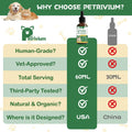Natural Intestinal Defense for Cats & Dogs - Herbal Cleanse with Probiotic, Triple Action Probiotics Supplement Drops for Gut Health, Digestion, Broad Spectrum Formula for All Ages and Breeds, 2 Oz
