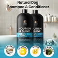 ALFIE'S CHOICE Dog Shampoo and Conditioner Set | 16 fl oz Each | Lavender & Rosemary with Biotin | for Itchy, Dry & Sensitive Skin | Detangling & Moisturizing for All Breeds & Puppies | Made in USA