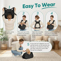 Dog Sling Carrier Front with Thicken Bottom Support for Small Dogs 10-16 lb