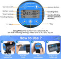 Lukovee Automatic Fish Feeder, Feeding Time Display, 200ML Capacity, USB