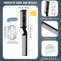Yinkin 5 Pcs Dog Razor Comb with 25 Blades, Pet Grooming Trimmer