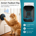 Halo Paw Smart Dog Door Bell–BK Dog Bells to Go Outside (2 Bells & 1 Chime)