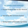 GreenFist Pet Stain & Odor Remover Magic Fast Acting Carpet Spot Cleaner Enzyme Powered Formula Cats,Dogs, Small Animal,