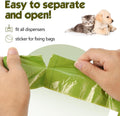 Dog Poop Bag 300 Counts 15 Rolls, Unscented Doggy Poop Bags, Leak-Proof Dog Bags for Poop, Doggie Cat Poop Bags Cats Litter, Waste Bags Puppy Trash Bags for Doggy Pets (13 x 9 Inches)