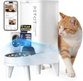 PETKIT Automatic Cat Feeder with Camera, 1080P HD Video with Night Vision, 2.4G WiFi Pet Feeder for Cat & Small Dog, 2-Way Audio & Meal Call Pet Food Dispenser with Desiccant Bag, Motion Capturing