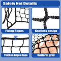 Safety Net Kids Pet Balcony Protection Rope Net Stair Safety Netting for Railings Playground Safety Net Golf Practice Ne