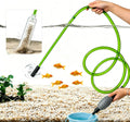 UPETTOOLS Aquarium Gravel Cleaner, 3-in-1 Tank Vacuum Siphon Water Changer