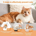 Cat Deterrent Spray 2 Pack, Natural Non-Toxic Plant Based Anti-Scratch & Anti-Marking Spray for Cats & Kittens, Orange S