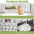 PINVNBY Hay Feeder for Rabbits, Less Wasted Hay Rack Manger, Hanging Guinea Pig Rabbit Hay Holder for Bunny, Chinchilla,