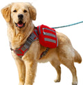 x Jumahe Dog Hiking Backpack for Large/Giant Dogs – 2 Spacious Side Bags, Breathable Waterproof Fabric, Fits Chest 30"-4