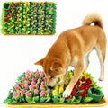 Snuffle Mat for Dogs Cats Puppies Rabbits, Tulip Floral 60x40cm