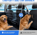 Dog Car Barrier for SUVs, Heavy Duty Pet Barrier Follow Seat Movement