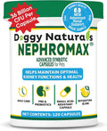 NEPHROMAX™ Synbiotic Capsules for Kidney Support for Dogs & Cats - 36 Billion CFU-Advanced Next-Generation Enteric detoxifying Blend of Pre & Probiotics Kidney Support U.S.A (120 Small Capsules)
