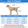 Dog Wheelchair for Back Legs with Upgraded All-Terrain Tires & Durable Bearings,Adjustable Dog Wheelchair for 11.8"-17.7