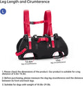 Wakytu Dog Emergency Rescue Sling - Lightweight Packable Lift Harness