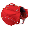 Ruffwear, Palisades Dog Backpack, Multi-Day Pack with Removable Saddlebags & 2x1L Hydration Bladders, Cross-Load Compression, Breathable Adjustable Harness, Reflective Trim, Red Sumac, Large/X-Large