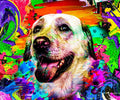 WELYEME Dog Hair Dye - Permanent, Professional, Bright Pink Color for Dogs and Horses