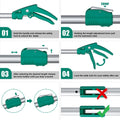 78" Extendable Snake Grabber Reptile Tongs Rattle Snake Catcher