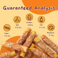 Jungle Calling Dog Treats Smoked Chicken Wrapped Rawhide Rolls, High Protein Dog Chews, Long Lasting Chews for Medium and Large Dogs, 10.6 Oz, About 10 Count