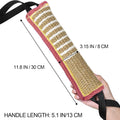 ToLanbbt Dog Tug Toy, Dog Bite Jute Pillow Pull Toy with 2 Strong Handles, Perfect for Tug of War, Puppy Training Intera