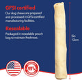Pet Factory 100% Made in USA Beefhide Chip Rolls Dog Rawhide Chews,Thick,Dog Chews Long Lasting from American Cattle,Dog
