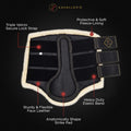 Kavallerie Classic Tendon Boots, Impact-Absorbing Material, Breathable & Evenly Distribute Pressure, Protect Tendon and 