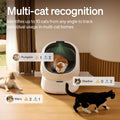 PETLIBRO Automatic Litter Box with AI-Camera Waste Analysis, Auto Odor-Control Self Cleaning Litter Box, Large Open-Top 