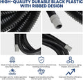 A20015 Ribbed Hosing for Fluval Canister Filter, 9.8Ft Replacement Hose