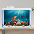 24x16 in Undersea Aquarium Backdrop Underwater World Fish Tank Background