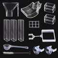 3-Level Adjustable Aquarium Shrimp Feeding Tube Set,Fish Tank Feeder Kit