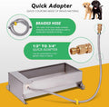 Automatic Livestock Water Trough Large Capacity Outdoor 2 Gallon