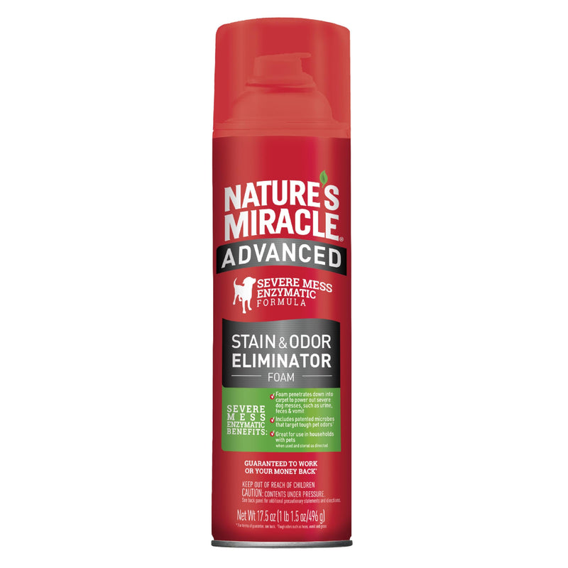 Nature's Miracle Advanced Stain and Odor Eliminator Dog for Severe Dog Messes