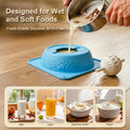 Slow Feeder Dog Bowl for Liquid Treats, Anti-Slip Lick Bowl, Bone Broth and Yogurt Puzzle Feeder, Dog Enrichment Toys No
