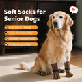 Non Slip Dog Socks for Hardwood Floor Senior Dogs Double Sided Grip