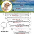 Martingale Dog Collar for Small Dogs, Adjustable Safety Choker Collar for Puppy Training, Limited Slip Control for XS S 