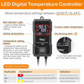 hygger Aquarium Heater 300W/500W/800W/1000W, Submersible Fish Tank Heater