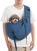 Dog Sling Carrier for Small Dogs & Cats,Pet Carrier Sling Bag with Adjustable Straps,Comfortable & Secure Travel Crossbo