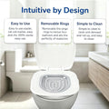 Cat Toilet Trainer Kit, Universal Cat Toilet Training Systems, Gray