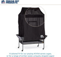Prevue Pet Products Large Playtop Bird Cage Cover - Black, Size Large
